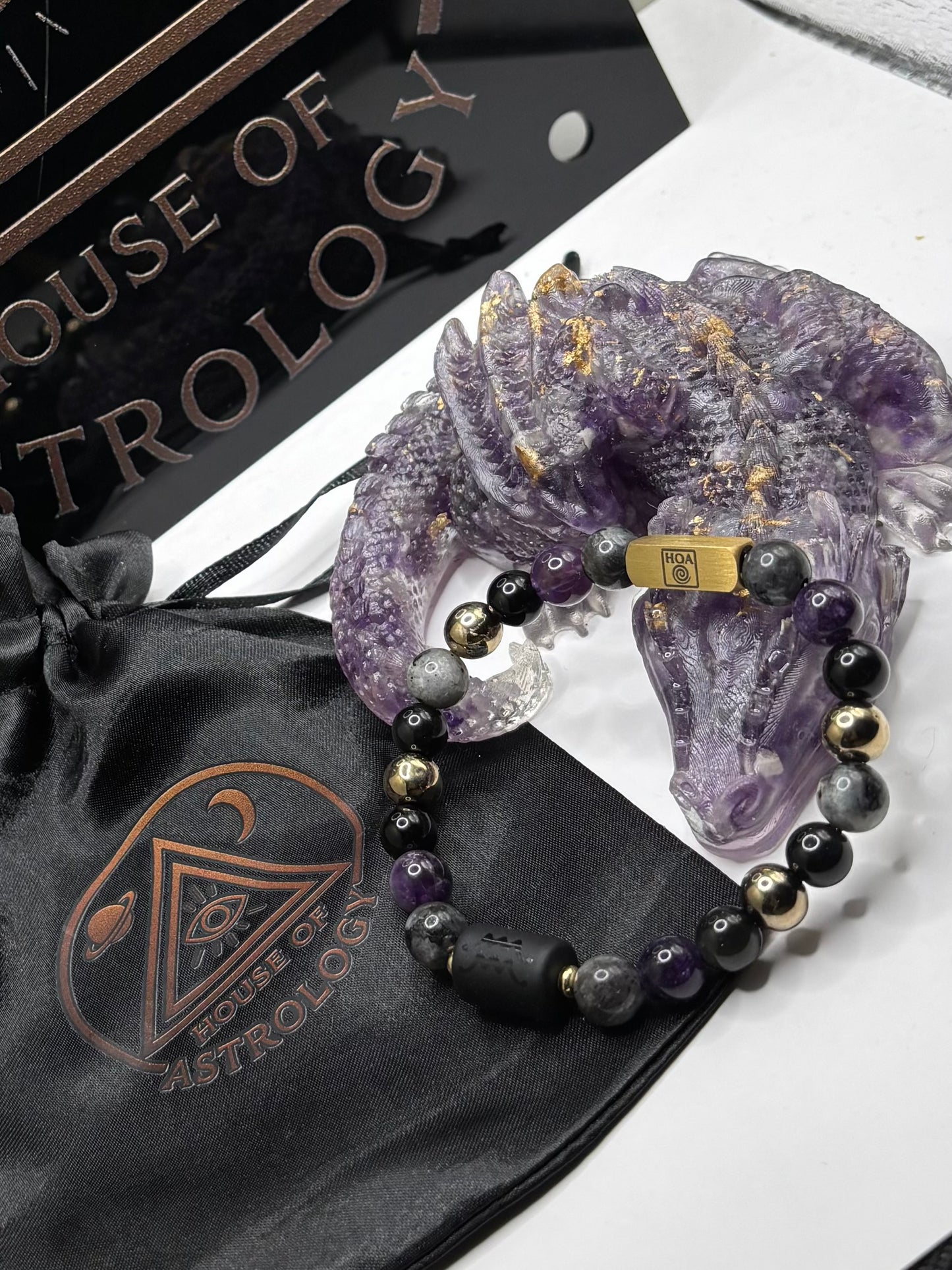 “Aquarius Voidmind” - мъжка гривна зодия Водолей