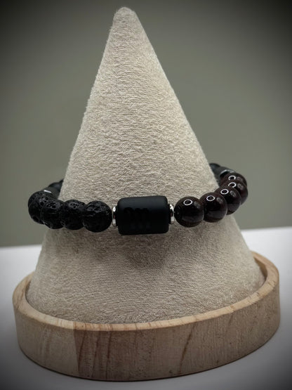 “Scorpio Veil” - мъжка гривна зодия Скорпион