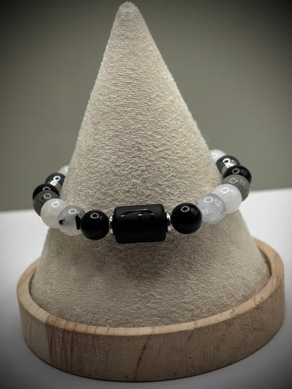 “Cancer Tides” - мъжка гривна зодия Рак