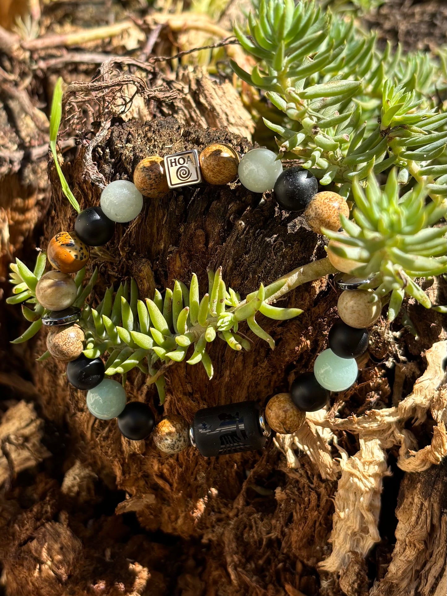 “Virgo Silent” - мъжка гривна зодия Дева