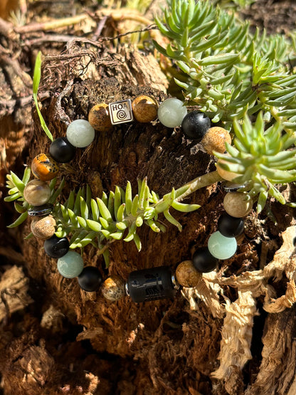 “Virgo Silent” - мъжка гривна зодия Дева