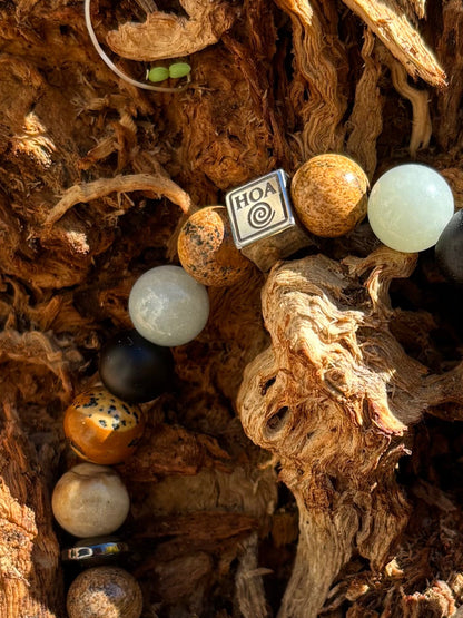 “Virgo Silent” - мъжка гривна зодия Дева