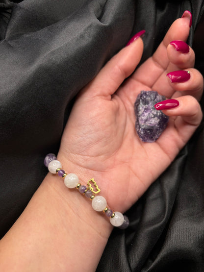 “Aquarius Noema” - дамска гривна зодия Водолей