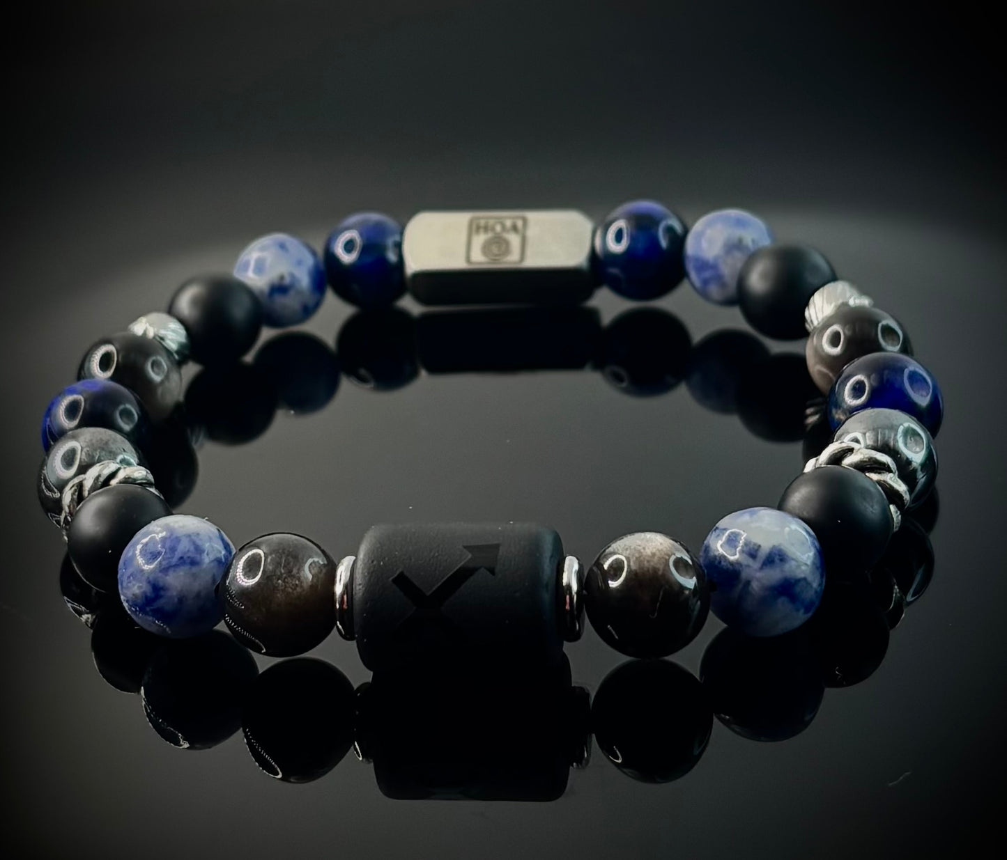 “Sagittarius Vector” - мъжка гривна зодия Стрелец