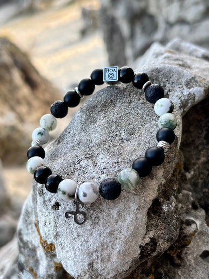 “Taurus Terra” - мъжка гривна зодия Телец