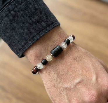 “Leo Dominus” - мъжка гривна зодия Лъв