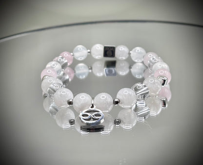 “Cancer Lunaria” - дамска гривна зодия Рак