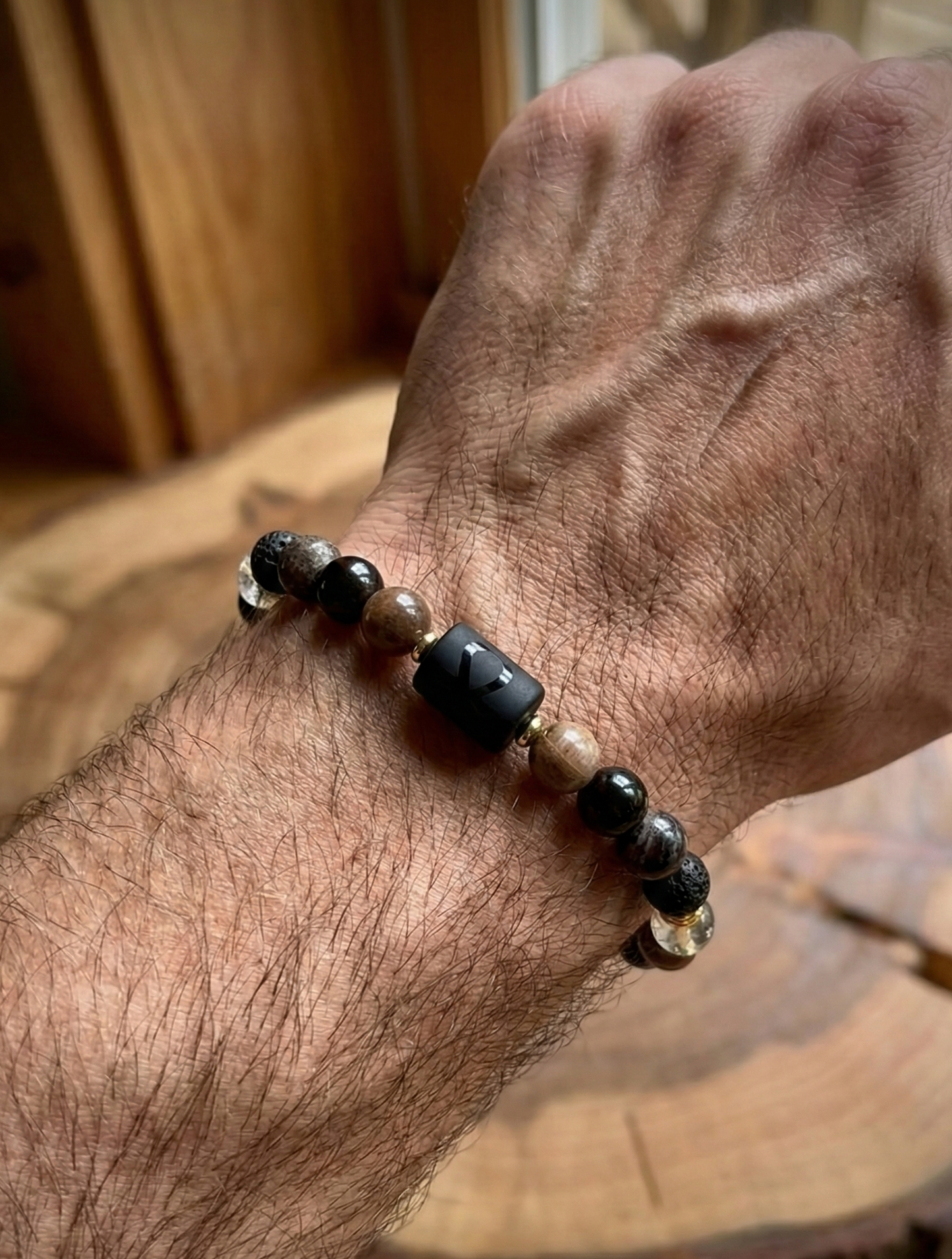 “Leo Dominion” - мъжка гривна зодия Лъв