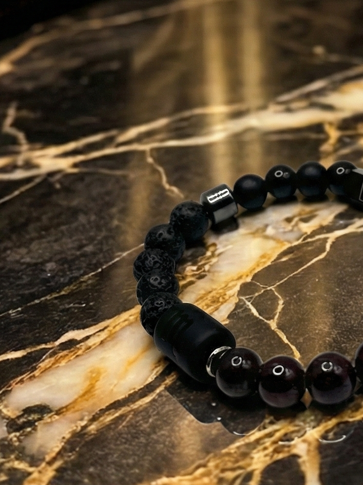 “Scorpio Veil” - мъжка гривна зодия Скорпион