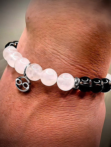 “Mystic Moon Cancer” - дамска гривна зодия Рак