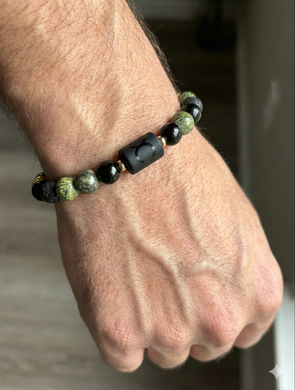 “Taurus Prime” - мъжка гривна зодия Телец