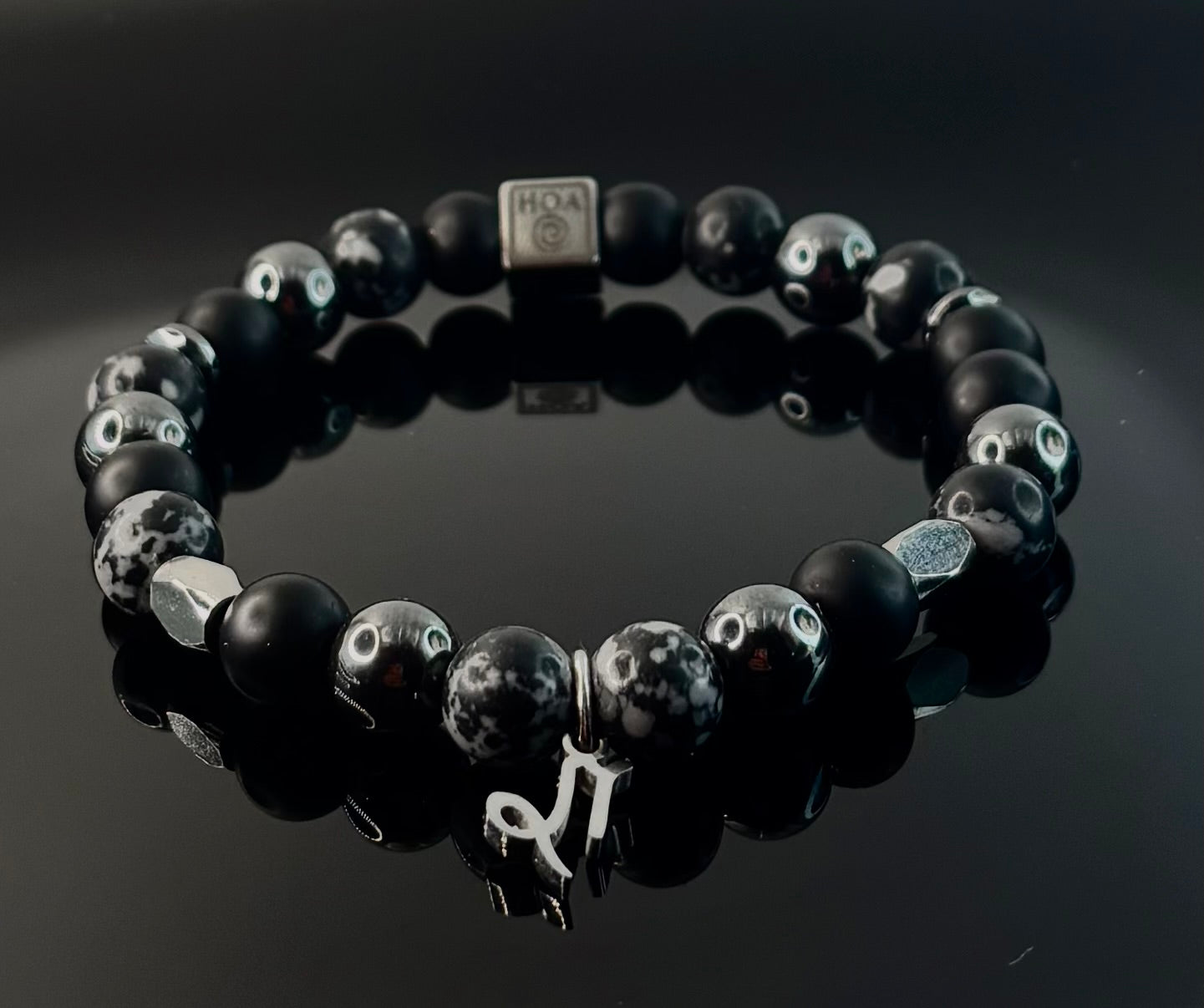 “Capricorn Umbra” - мъжка гривна зодия Козирог