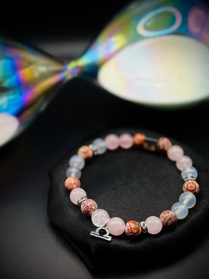 “Libra Harmonia” - дамска гривна зодия Везни