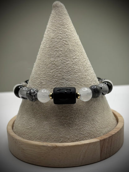 “Cancer Nightwarden” - мъжка гривна зодия Рак