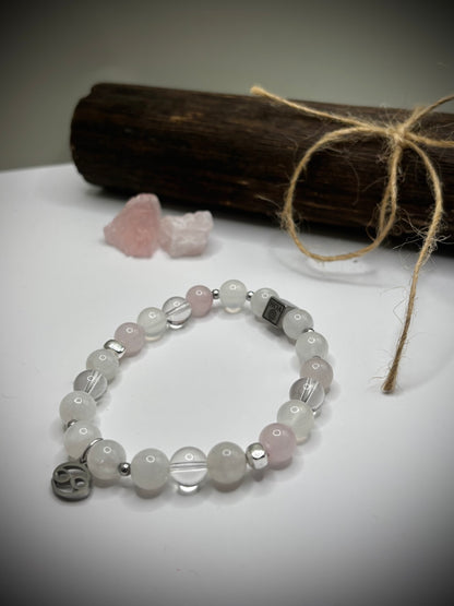 “Cancer Lunaria” - дамска гривна зодия Рак