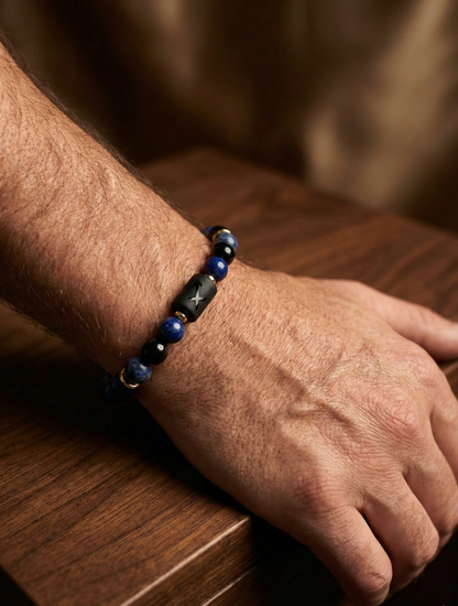 “Sagittarius Aurum” - мъжка гривна зодия Стрелец