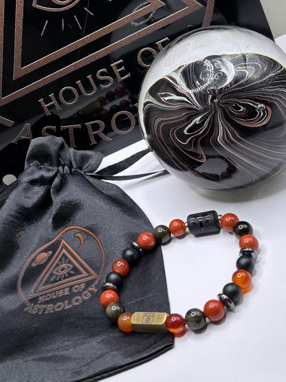 “Aries Vulcanis” - мъжка гривна зодия Овен