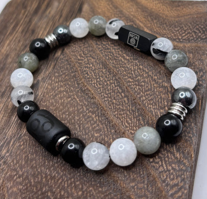 “Cancer Tides” - мъжка гривна зодия Рак