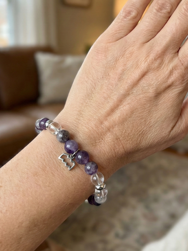 “Aquarius Aetheria” - дамска гривна зодия Водолей