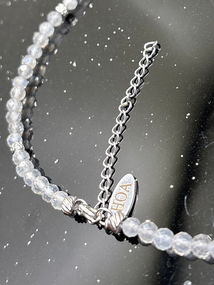 HOA Лабрадорит: Скритият Код - дамско колие с фасетиран Лабрадорит