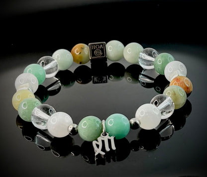 “Virgo Claritas” - дамска гривна зодия Дева