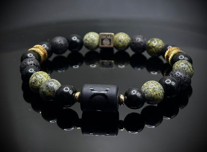 “Taurus Prime” - мъжка гривна зодия Телец