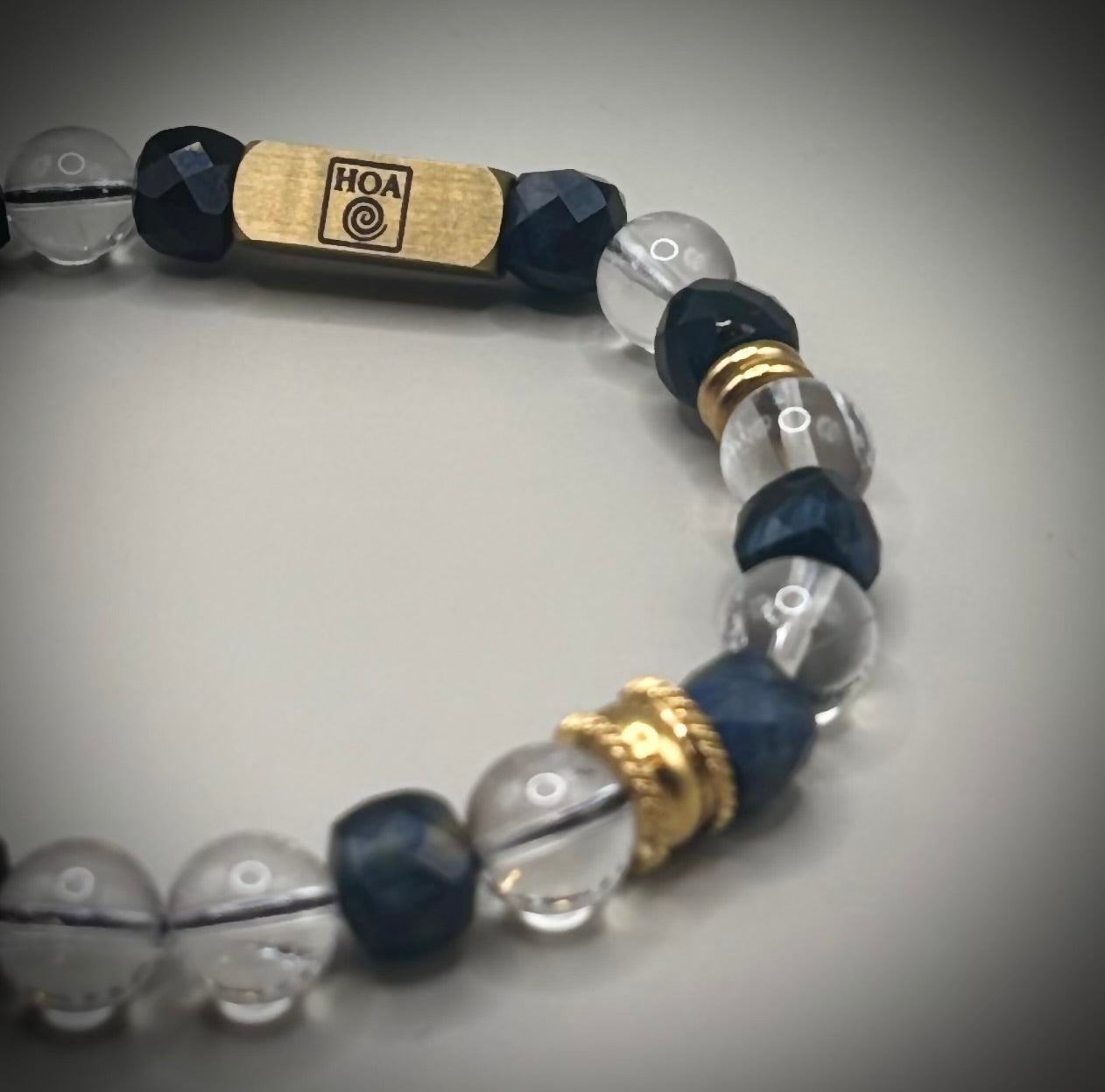 НОА Соколово Око и Лемурийски Кристал: Кодът на Пазителя | мъжка гривна