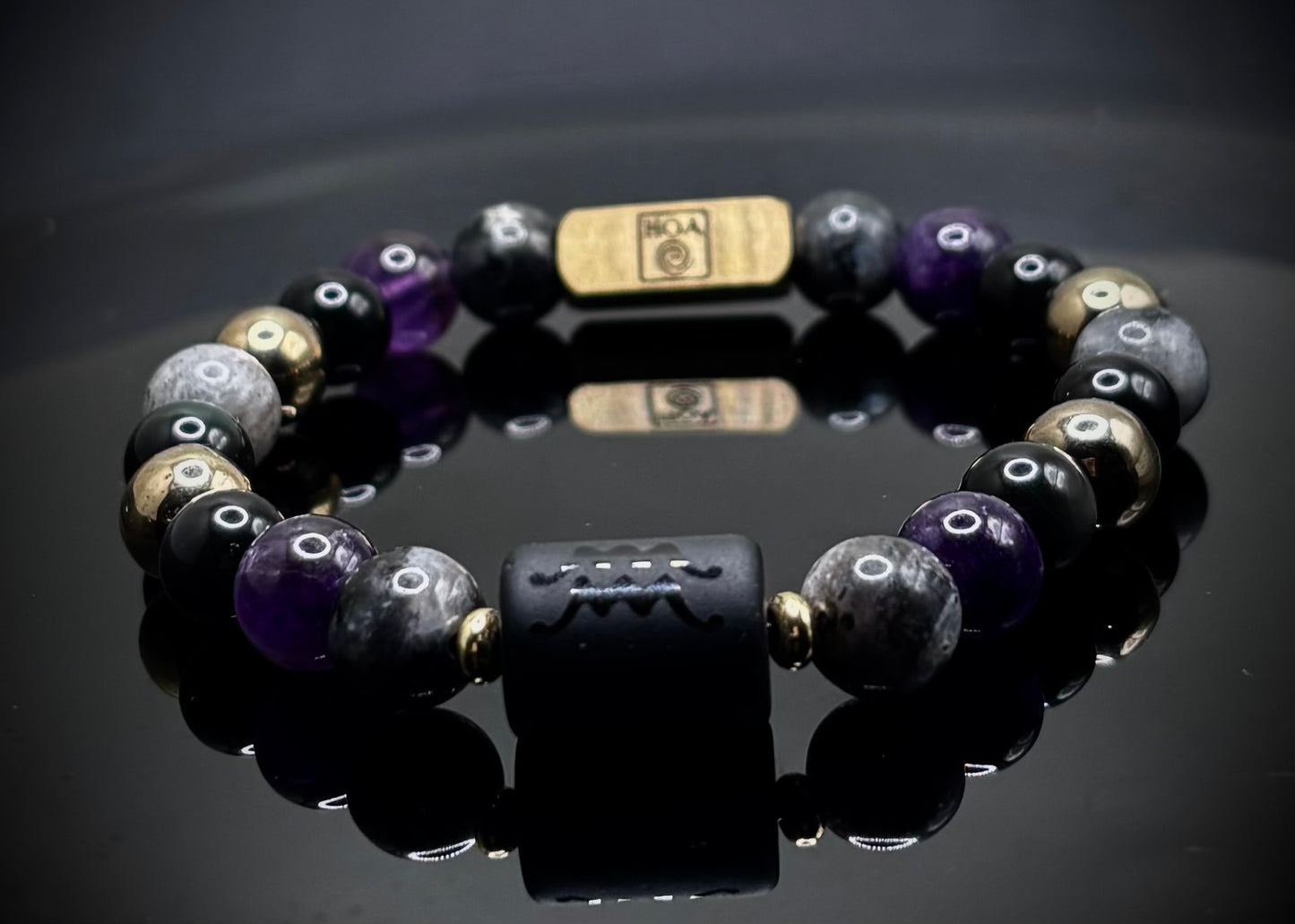 “Aquarius Voidmind” - мъжка гривна зодия Водолей