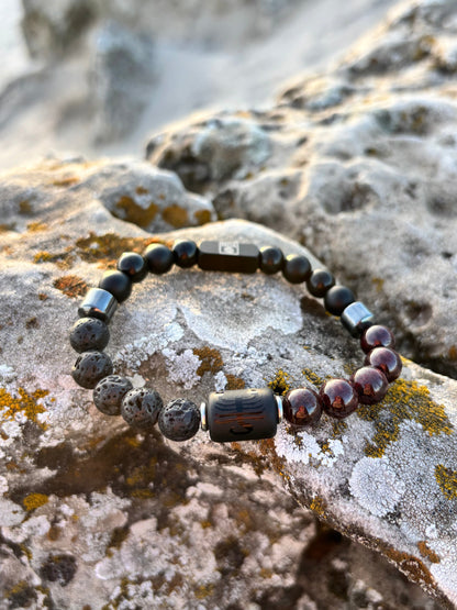 “Scorpio Veil” - мъжка гривна зодия Скорпион